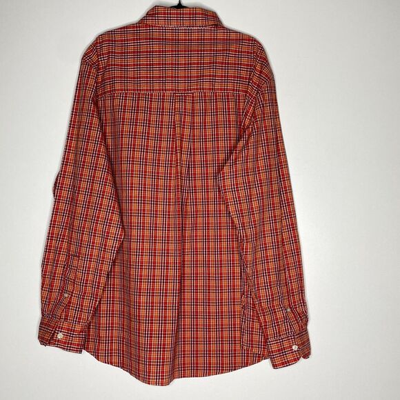 New Chaps Plaid Easy Care Button Down Shirt Men's Size XL - Picture 10 of 11